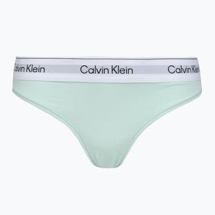 Stringi damskie Calvin Klein LV00QF8518 Thong feel the mint