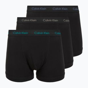 Bokserki męskie Calvin Klein 0000U2662G Trunk 3 pary black bodies and wbs with driftwood