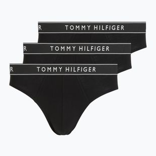 Slipy męskie Tommy Hilfiger Cotton Brief 3 pack black/black/black