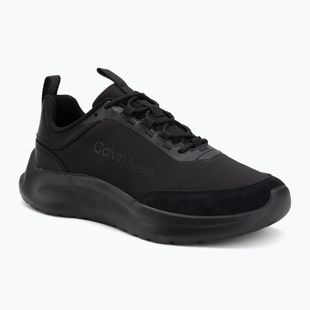 Buty męskie Calvin Klein HM0HM02342 Light Eva Runn Essential Laceup Nylon Suede triple black