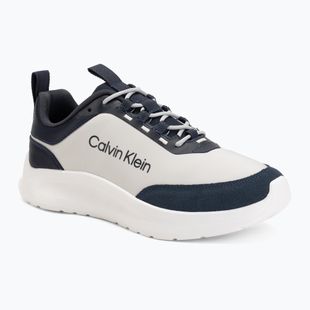 Buty męskie Calvin Klein HM0HM02342 Light Eva Runn Essential Laceup Nylon Suede calvin navy/light grey