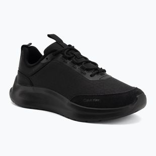 Buty męskie Calvin Klein HM0HM02343 Light Eva Runn Laceup AOP triple black