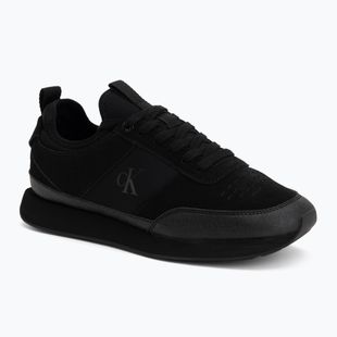 Buty męskie Calvin Klein HM0HM02305 Retro Runner Sock triple black
