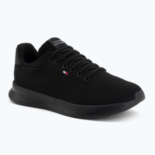 Buty męskie Tommy Hilfiger Lightweight Runner Knit black