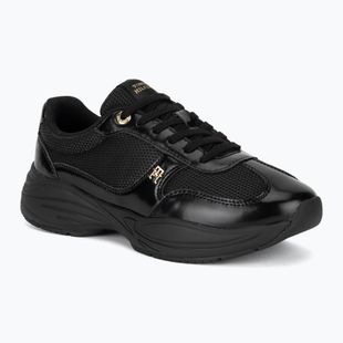 Buty damskie Tommy Hilfiger ModernRunner Shiny Leather black