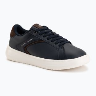 Buty męskie Tommy Hilfiger Modern Lightcup Leather desert sky