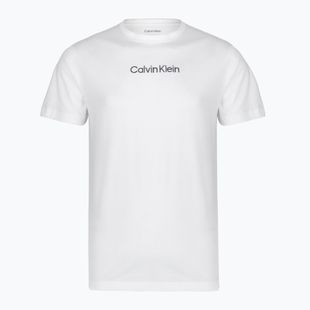 Koszulka męska Calvin Klein 000NM2748E Crew Neck classic white w/ blue nights