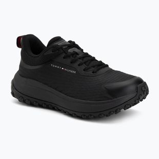 Buty męskie Tommy Hilfiger The Canyon X Knit triple black