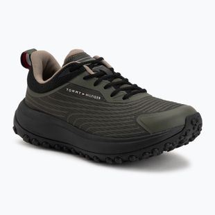 Buty męskie Tommy Hilfiger The Canyon X Knit pewter green