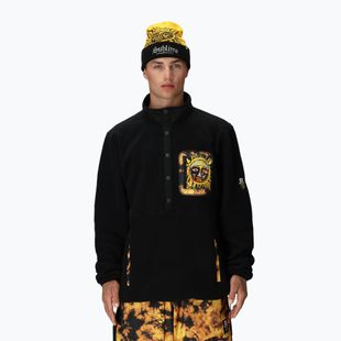 Bluza polarowa snowboardowa męska 686 Tioga Sherpa Fleece sublime black