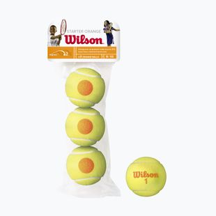 Piłki tenisowe dziecięce Wilson Starter Orange 3B 3 szt. yellow/orange