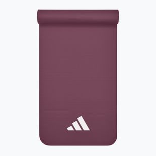 Mata fitness adidas Fitness 7 mm maroon