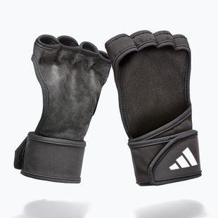 Rękawiczki treningowe adidas Open Back Training Gloves black