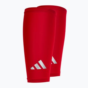 Opaski kompresyjne na łydki adidas Climacool Compression Calf Sleeves true red