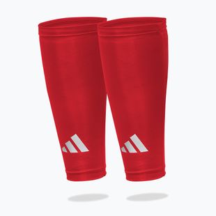 Opaski kompresyjne na łydki adidas Climacool Compression Calf Sleeves true red