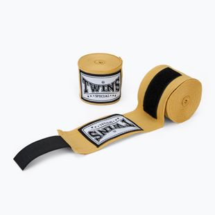 Bandaże bokserskie Twins Special CH5 450 cm gold