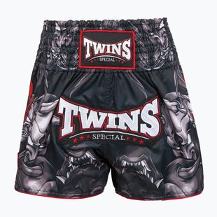Spodenki treningowe Twins Special Muay Thai Twins Kabuki black/white/red