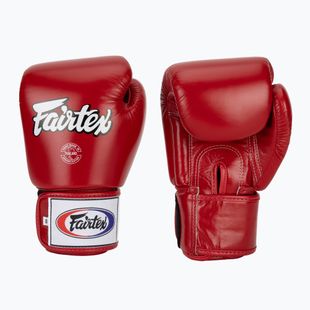 Rękawice bokserskie Fairtex Universal "Tight-Fit" Design red