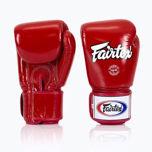 Rękawice bokserskie Fairtex Universal "Tight-Fit" Design red