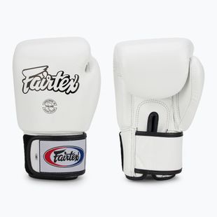Rękawice bokserskie Fairtex Universal "Tight-Fit" Design white