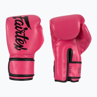 Rękawice boskerskie Fairtex Microfiber pink/black