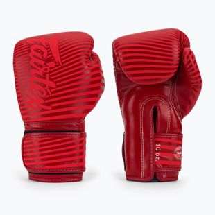 Rękawice boskerskie Fairtex Microfiber Art Collections Minimalism Art red