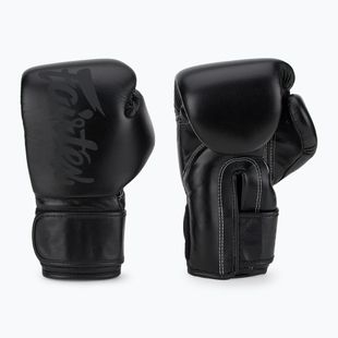 Rękawice boskerskie Fairtex Microfiber Art Collection Solid black
