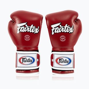 Rękawice bokserskie Fairtex Heavy Hitter's Mexican Style red