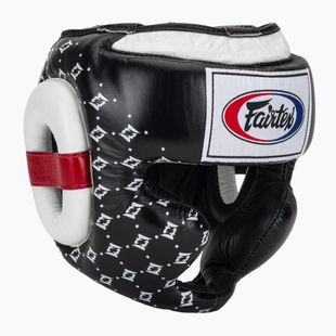 Kask bokserski Fairtex Super Sparring black/white