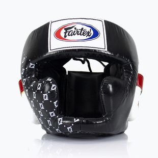 Kask bokserski Fairtex Super Sparring black/white