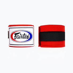 Bandaże bokserskie Fairtex Handwraps 455 cm red