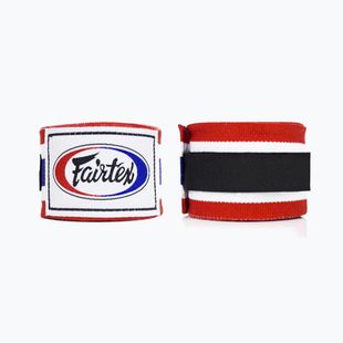 Bandaże bokserskie Fairtex Handwraps 455 cm red/white/blue