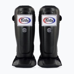Ochraniacze piszczeli Fairtex In-Step Double Padded Protector black