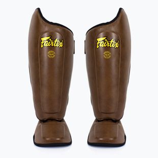 Ochraniacze piszczeli Fairtex Ultimate Shin Pads brown