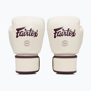 Rękawice bokserskie Fairtex Real Leather Boxing khaki