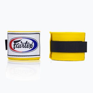 Bandaże bokserskie Fairtex Handwraps 300 cm yellow