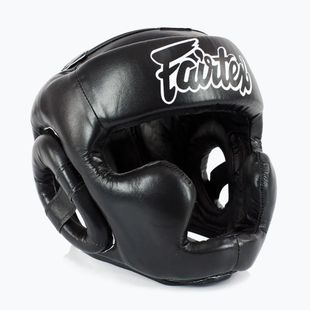 Kask bokserski dziecięcy Fairtex Headguard for Kids black