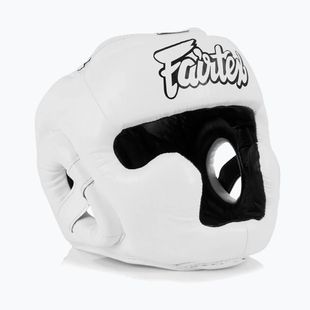 Kask bokserski dziecięcy Fairtex Headguard for Kids white