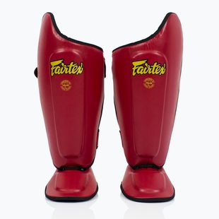 Ochraniacze piszczeli Fairtex Ultimate Shin Pads red