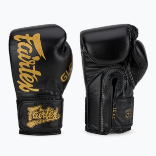 Rękawice bokserskie Fairtex Glory Competition Lace Velcro black