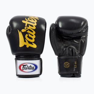 Rękawice bokserskie Fairtex Deluxe Tight-Fit black