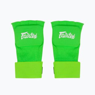 Rękawice wewnętrzne Fairtex Quick Wraps green