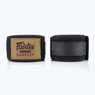 Bandaże bokserskie Fairtex Elastic Handwraps 455 cm black