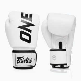 Rękawice bokserskie Fairtex ONE X Fairtex Boxing white
