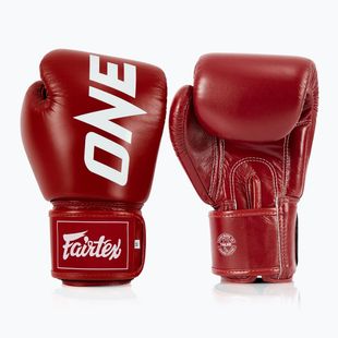 Rękawice bokserskie Fairtex ONE X Fairtex Boxing red