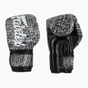 Rękawice boskerskie Fairtex Microfiber Art Collections Painter black/white