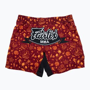 Spodenki treningowe Fairtex MMA Fightshort Breeze maroon