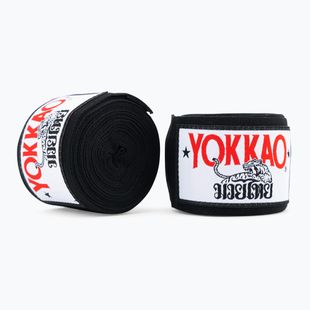 Bandaże bokserskie YOKKAO Premium Handwraps 400 cm black