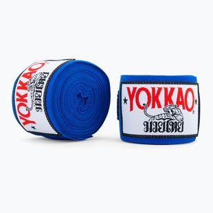 Bandaże bokserskie YOKKAO Premium Handwraps 400 cm blue