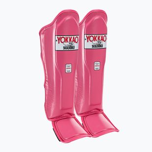Ochraniacze piszczeli i stóp YOKKAO Matrix Shin Guards hot pink
